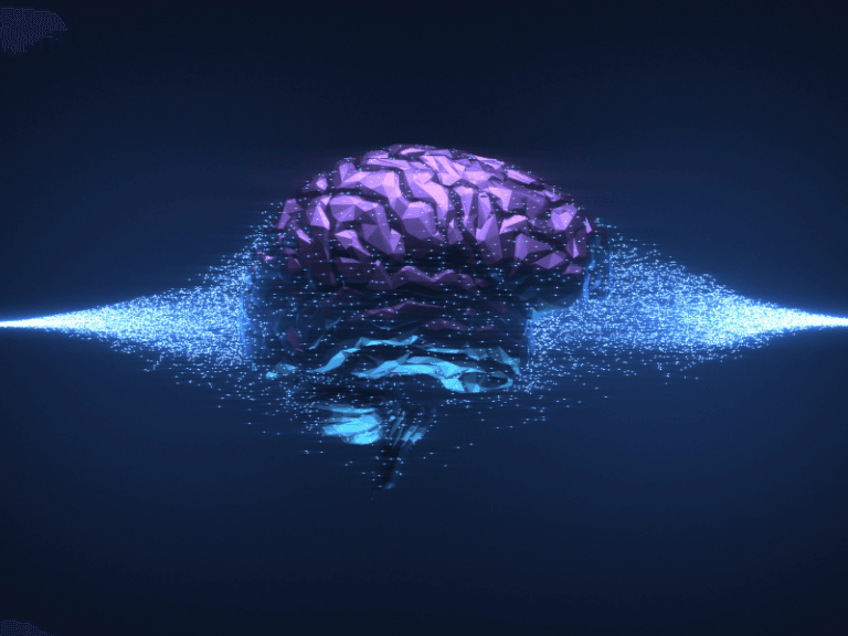 Gehirn, Künstliche Intelligenz, Strahlen